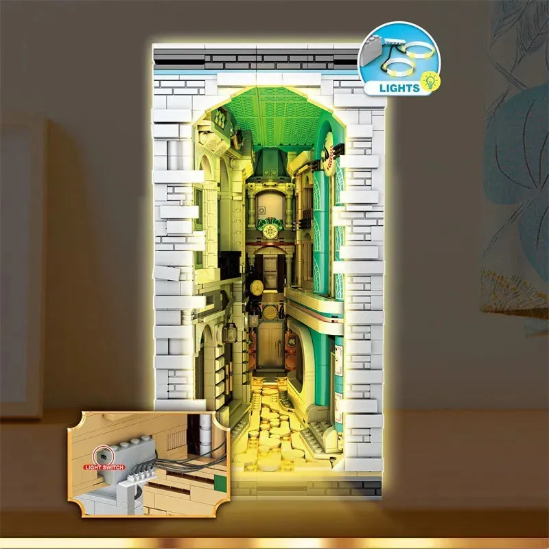 Harry Potter Streetscape Book of Architecture Bricks Toy