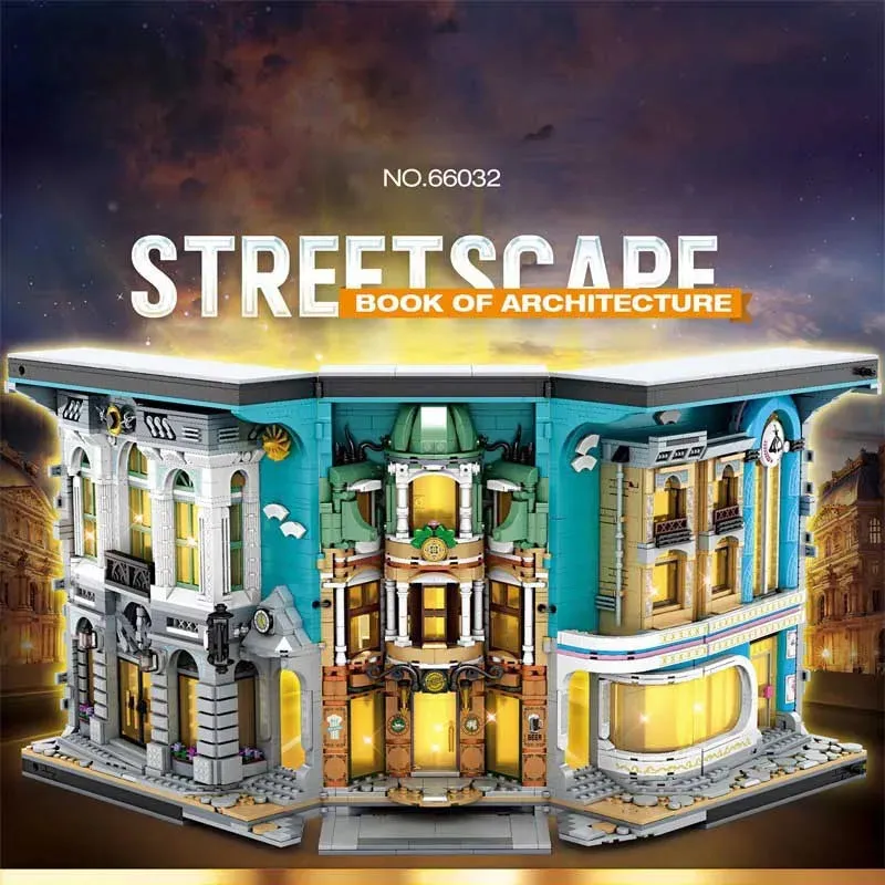 Harry Potter Streetscape Book of Architecture Bricks Toy