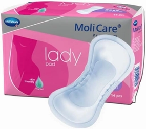 Hartmann MoliCare Bladder Control Pad Premium Moderate Absorbency - Bag of 14