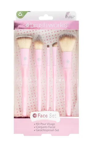HD Complete Face Set, Pink, One Size
