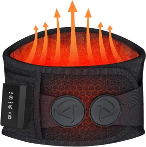 Heating Pad for Back,Mothers Day Birthday Gifts for Mom Dad Women Men Her Him,Back Massager for Pain Relief Deep Tissue,Gifts for Women Men