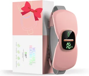 Heating Pad for Period Cramps, FSA HSA Eligible, Portable Menstrual Heating Pad, Period Pain Relief Heated Pad, Back or Belly Heating Belt, Gifts for Her Women Girl Friend Wife