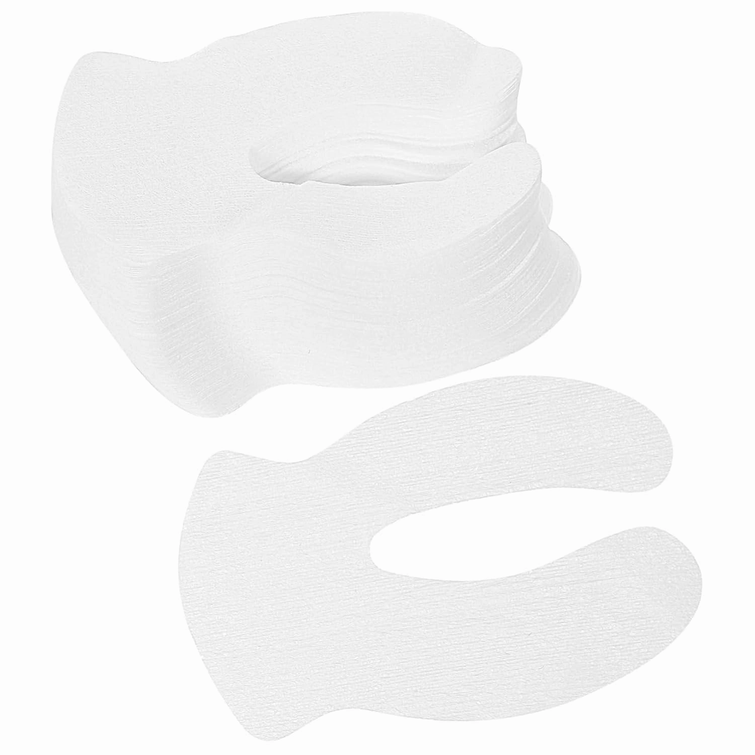 Hemoton 1000 Pack Disposable Eye Mask Cotton Eye Pad Moisturizing for Diy Eye Treatment Soft and Comfortable