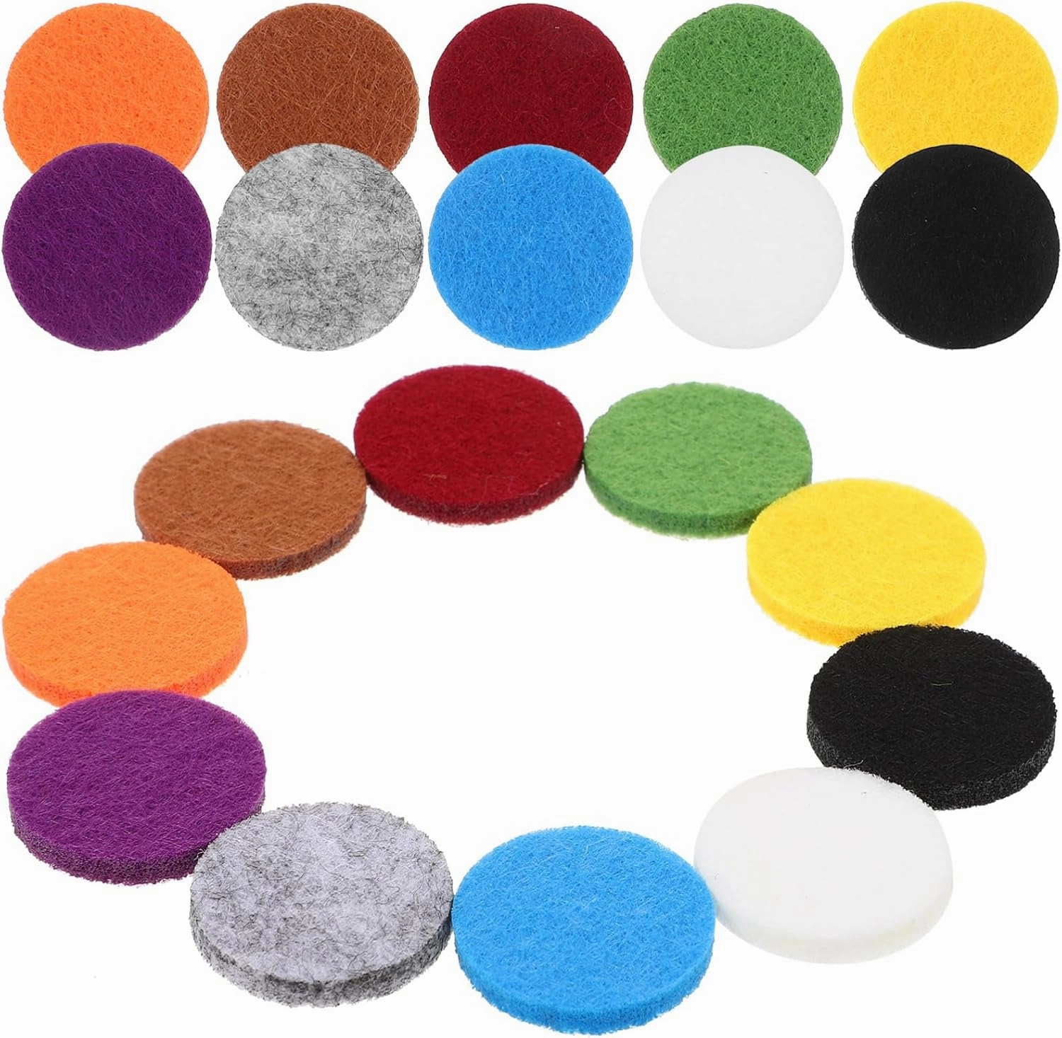 Hemoton Sets Cotton Pad Essential Oil Pad Pendant Liner Soft and Comfortable for Pendants Pcs
