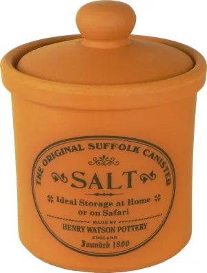 Henry Watson - Salt Jar - Made in England - 3.8 inches x 4 inches
