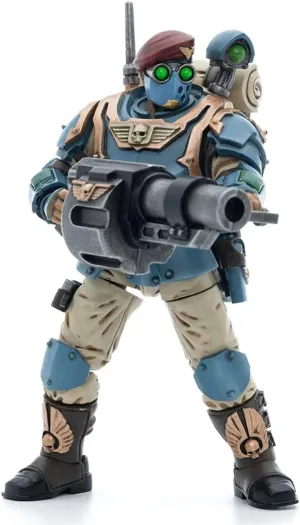 HiPlay JoyToy Warhammer 40K Astra Militarum Tempestus Scions Command Squad 55th Kappic Eagles Grenadier 1:18 Scale Collectible Action Figure