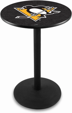 Holland Bar Stool L214 NHL Pittsburgh Penguins Officially Licensed Pub Table