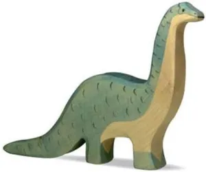 Holzfigur Brontosaurus
