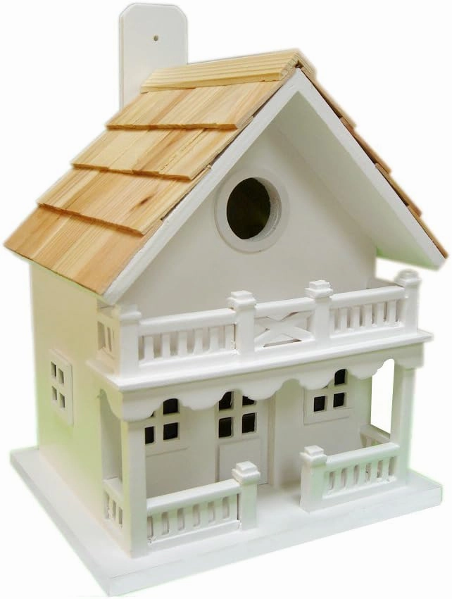 Home Bazaar Hand-made Chalet Bird House - Bird Friendly Home Decor