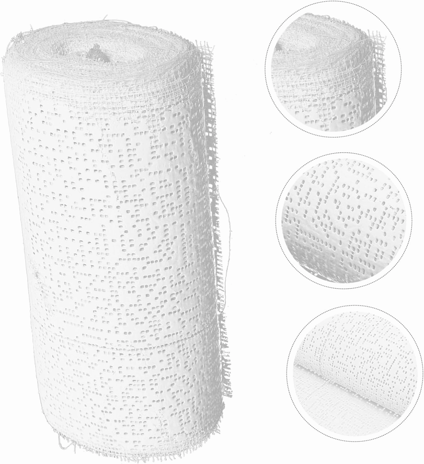 HOMSFOU 1 Roll Shaping Cloth Cloth Craft Modeling Material Models DIY Crafts Supplies Mountain Shaping Material DIY Making Accessory Gypsum Tapes Plaster Gauze Strip White