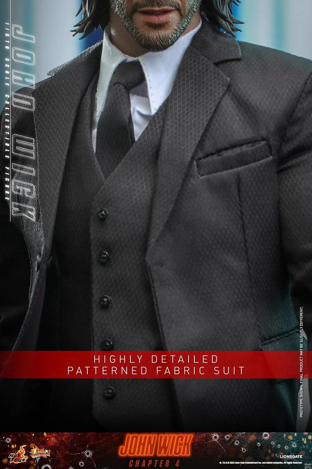 Hot Toys Movie Masterpiece John Wick: Consequence John Wick 1/6 Scale Figure