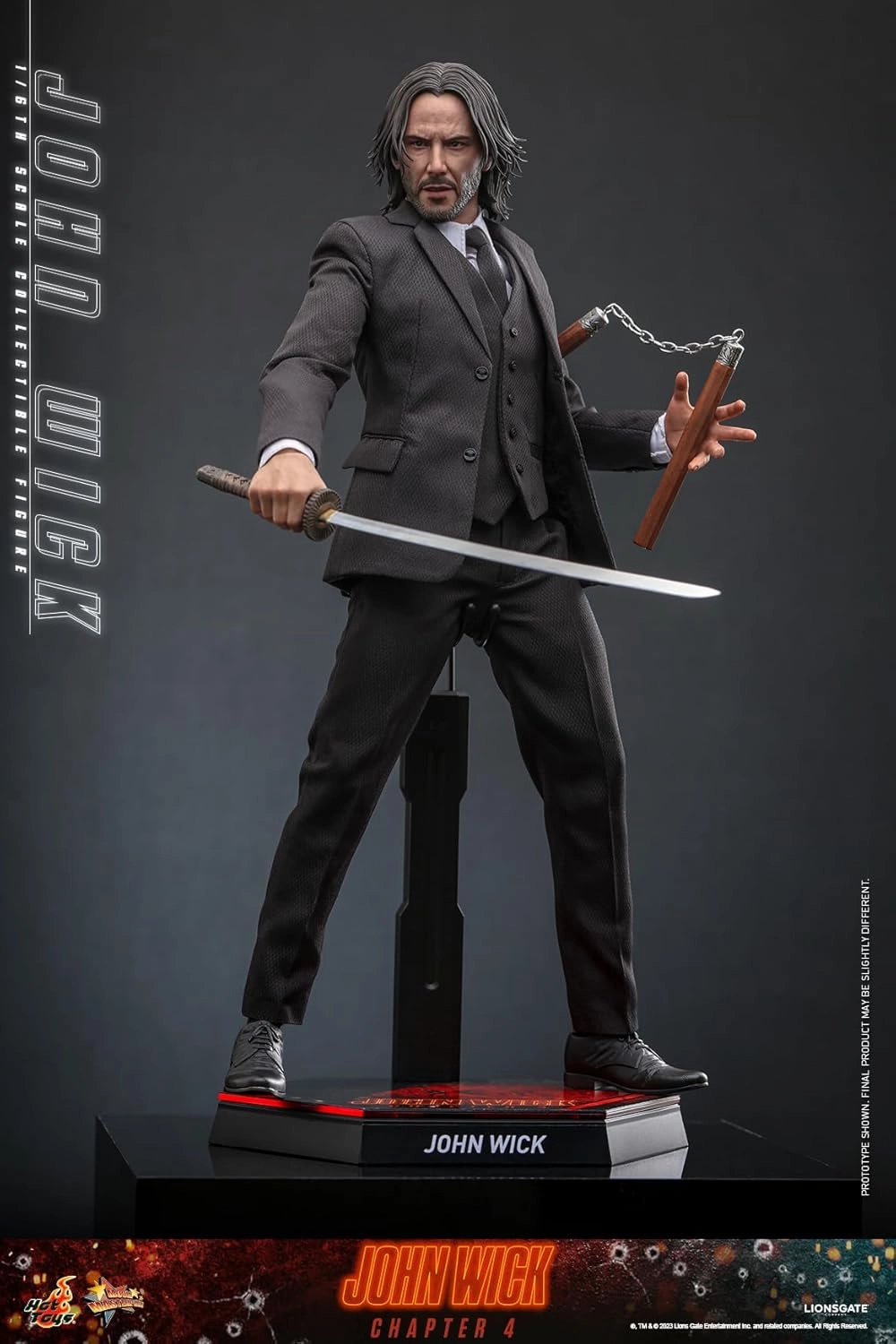 Hot Toys Movie Masterpiece John Wick: Consequence John Wick 1/6 Scale Figure