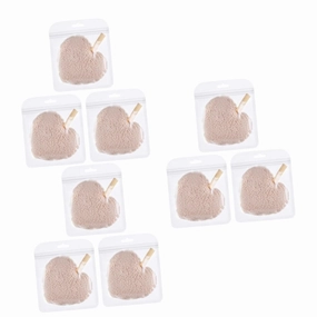 Housoutil 3sets Soft Makeup Removal Pads Reusable Cotton Pads for Face Washable Face Sponge Foundation Makeup Sponges Gentle Cleaning 3pcs*3