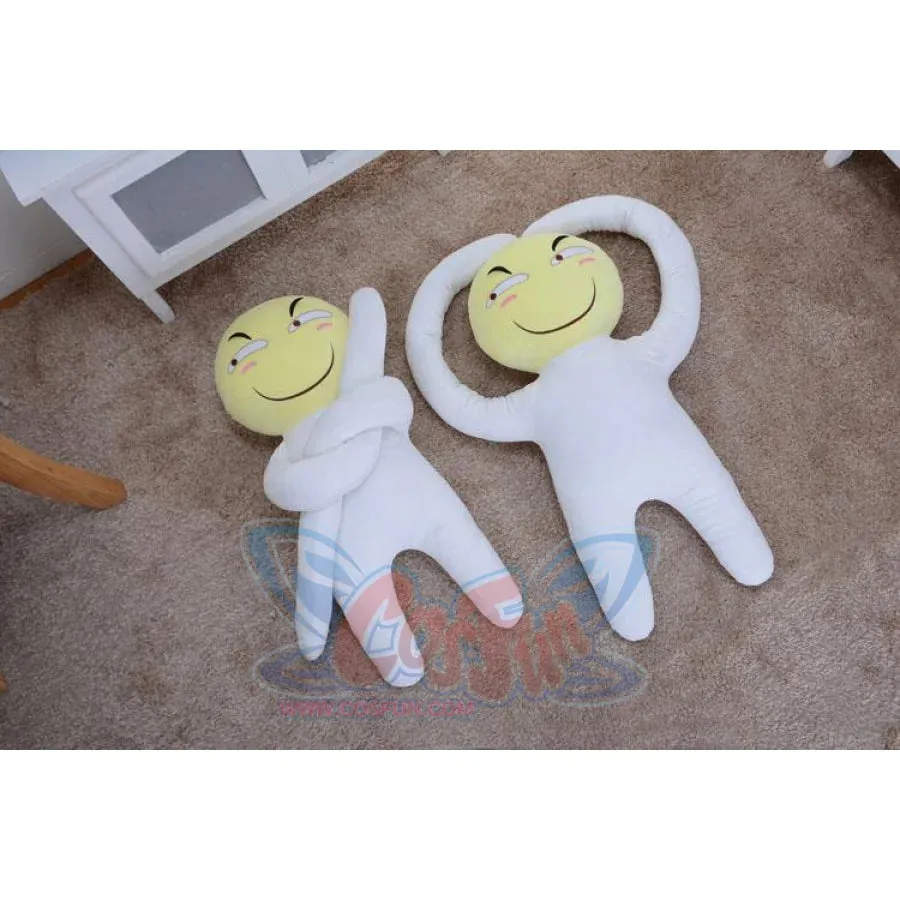 Humous Funny Face Emoji Stuffed Toy Plush Doll