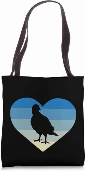 I Love Pigeon Breeder Pigeon Fan Vintage Pigeon Pigeon Pigeon Tote Bag