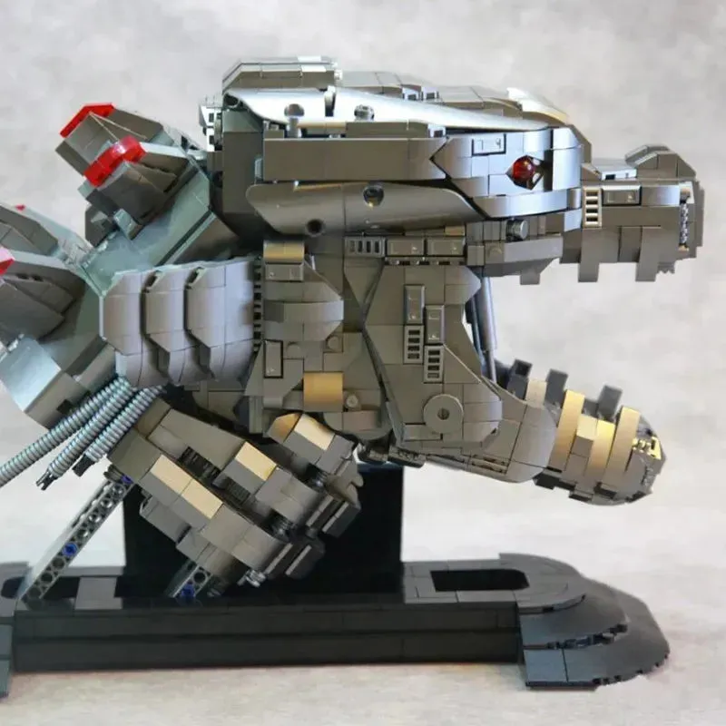 Ideas Expert MOC Mecha King Kong Head Bricks Toys