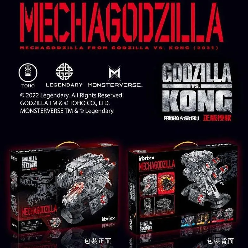 Ideas Expert MOC Mecha King Kong Head Bricks Toys