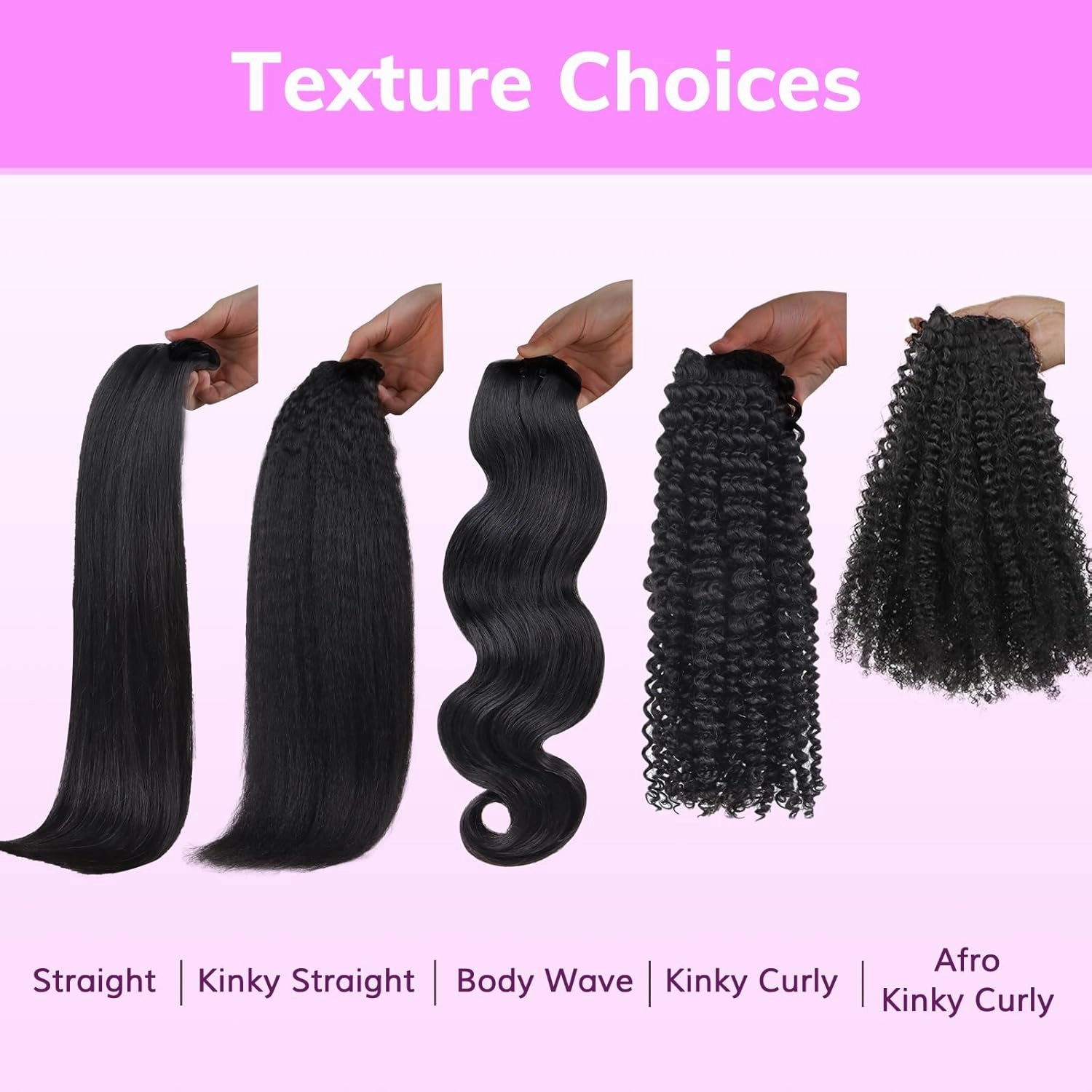IDN BEAUTY Clip in Hair Extensions Real Human Hair Kinky Straight 120g Natural Black Double-layer Lace Clip In for Black Women Soft Breathable Lace Invisible Seamlessly Blending 7pcs 16 Inch