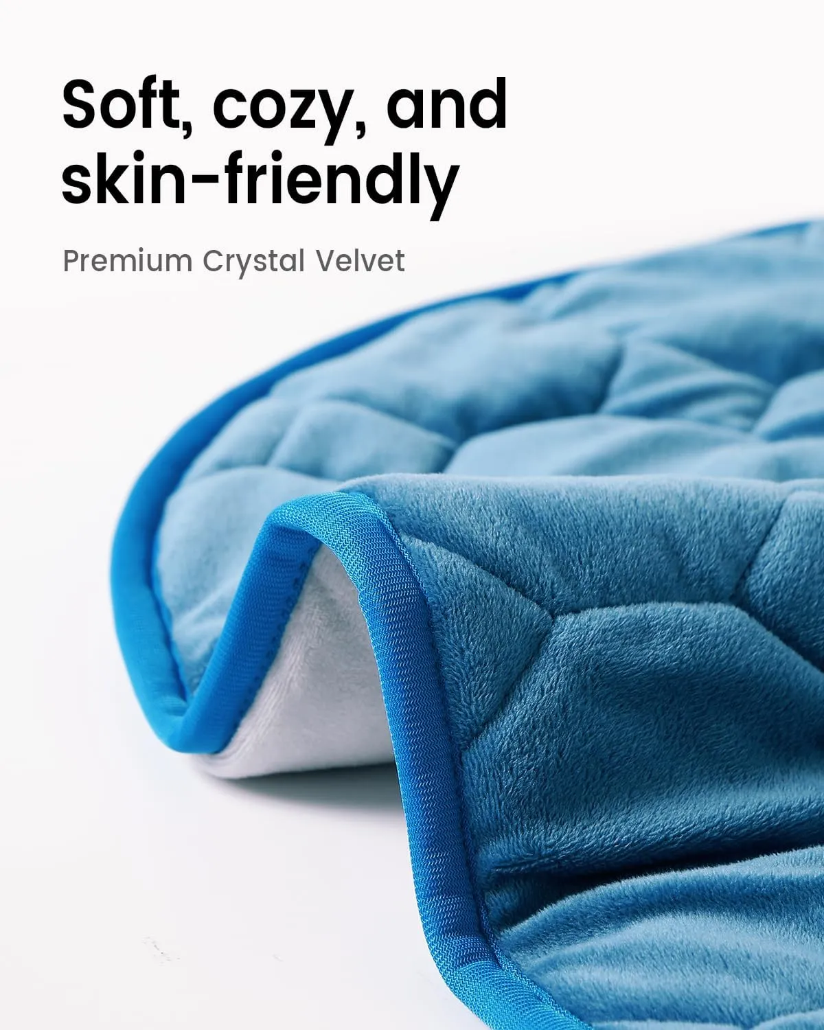 immtree Weighted Heating Pad 7lbs for Deeper Pain Relief, XXXL Size(29x24) Weighted Heating Blanket with Fast Heat Technology,Weighted Lap Heated Blanket, Weighted Heated Pad for Back and Shoulder
