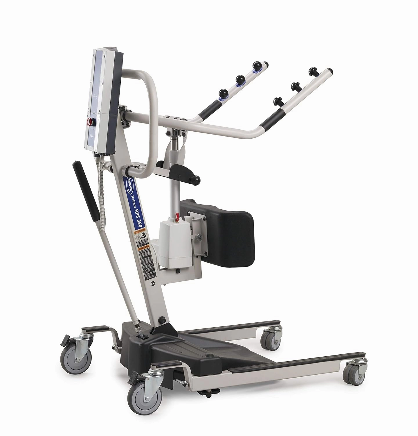 Invacare Reliant Battery Powered Stand-Up Patient Lift with Power Base, 350 lb. Weight Capacity, RPS350-2