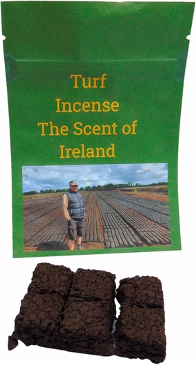 Irish Turf Peat Refills Bulk Pack with 6 Mini Sods in a Scent of Ireland Resealable Bag