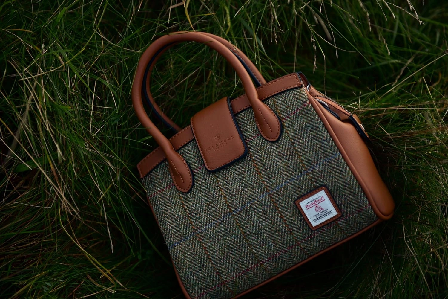 Islander Harris Tweed Mini Tiree Tote