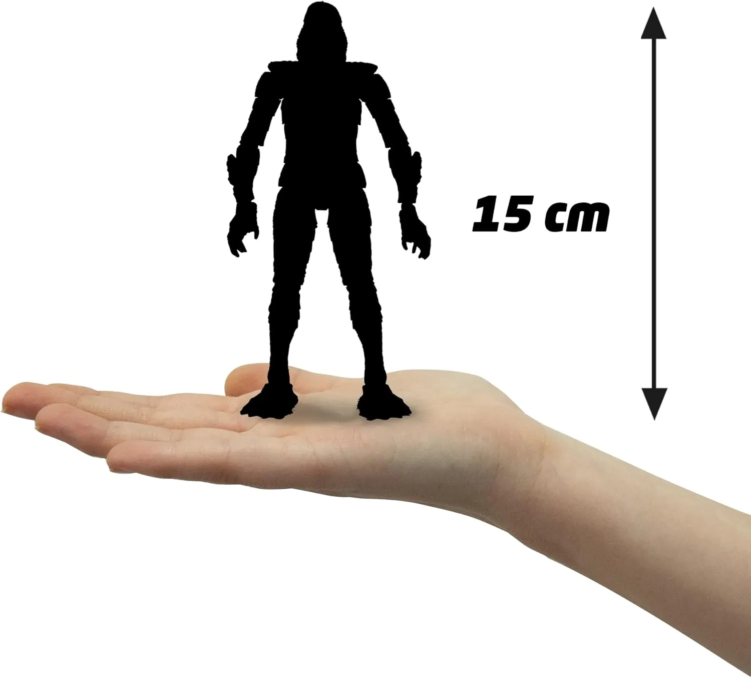 Jada 253251014 Toys Universal Monsters Frankenstein 6” Deluxe Collector Figure, Black, Standard Size