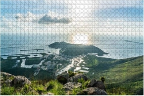 Jigsaw Puzzles 500 Pieces for Adults Kids - Tai O fishing village Lantau Hong Kong Large Puzzles Pieces Fit Together Educational Intellectual Fun Game