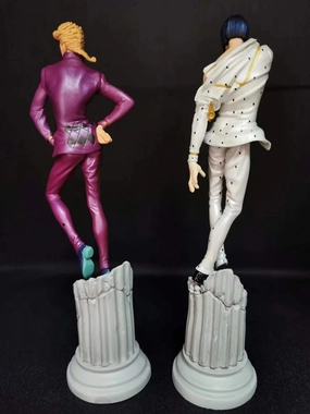 JoJo's Bizarre Adventure Signature Pen, Pen, Figure, Giorno Giovaana Bruno Buccellati Approx. 5.9 inches (15 cm), ABS & PVC, Painted Finished Figure (Giorno)
