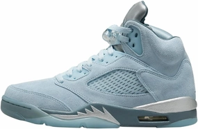 Jordan Womens WMNS Air 5 Retro DD9336 400 Blue Bird - Size 6.5W