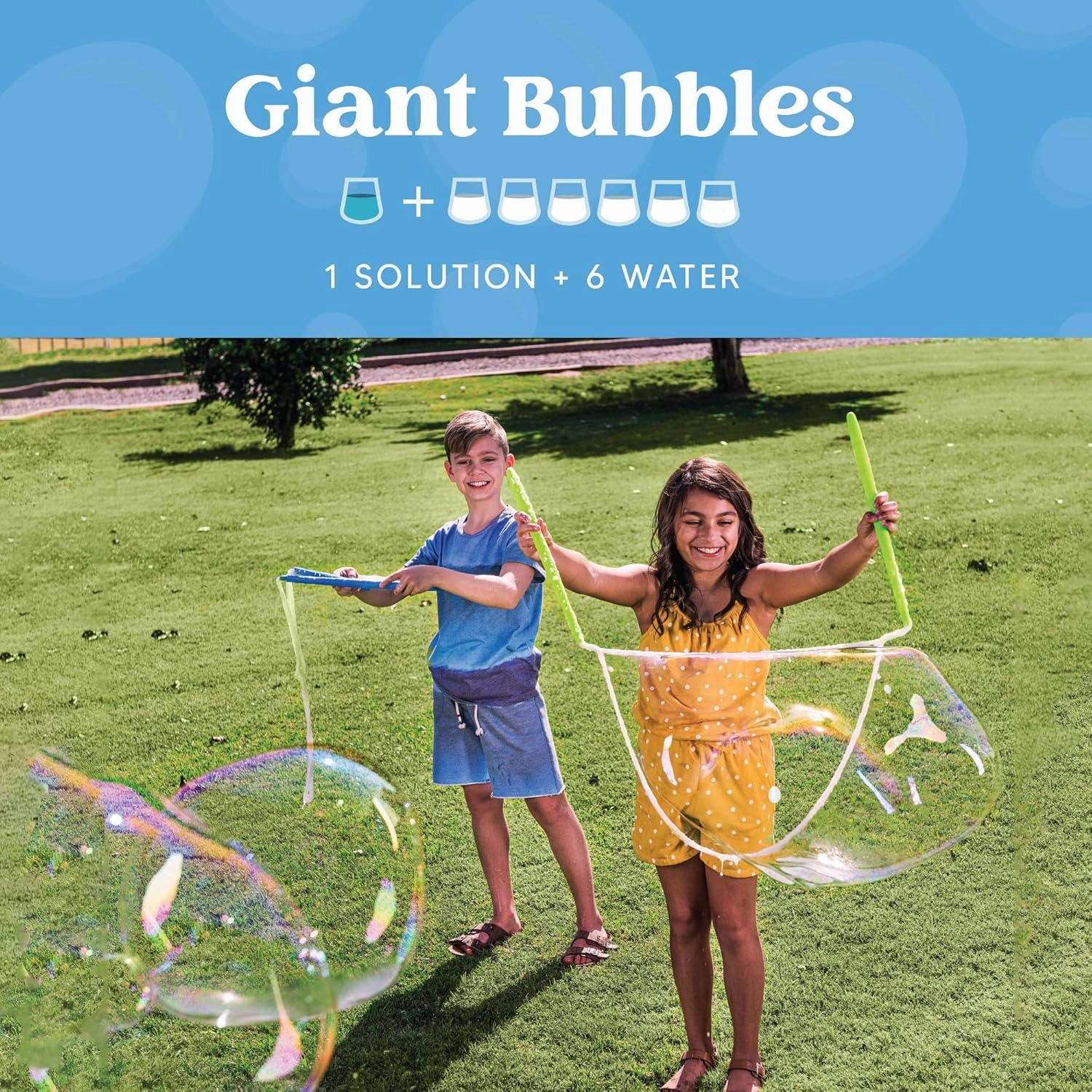 JOYIN 100 Oz Concentrated Bubble Solution (up to 8 Gallon) for Large Party in Summer Celebrations, Party Favor, Bubble Summer Toy, Classroom Prizes, Easter (Red)