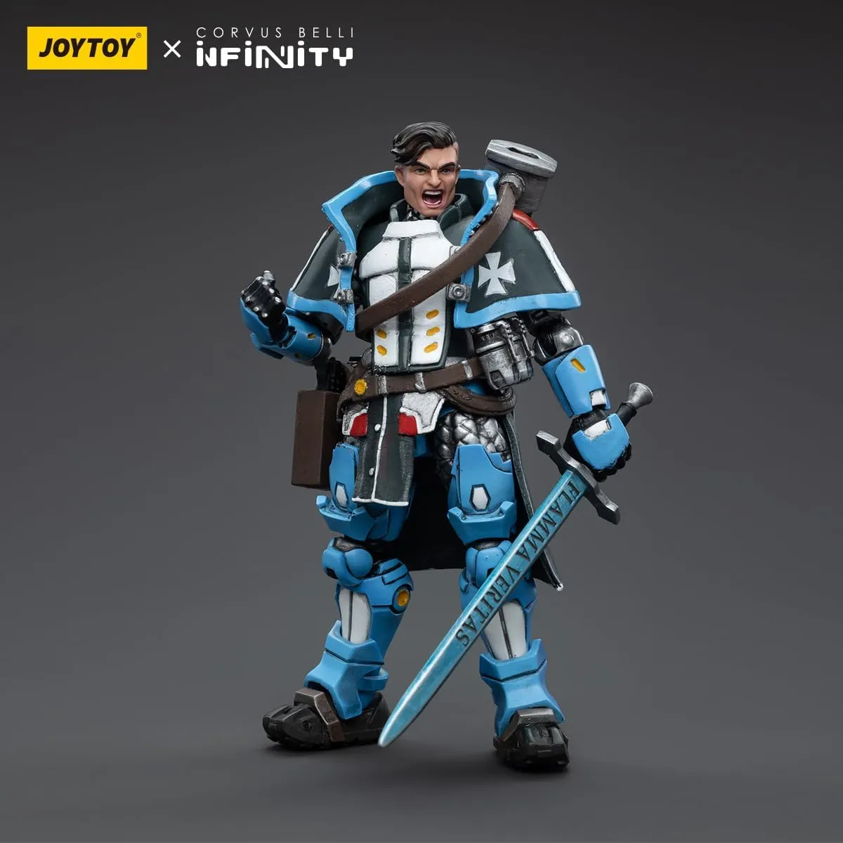 JOYTOY 1/18 Action Figure, Infinity PanOceania Padre-Inquisidor Mendoza 4inch Collection Model for Unisex Adult Christmas Birthday Gifts Ages 15 and Up