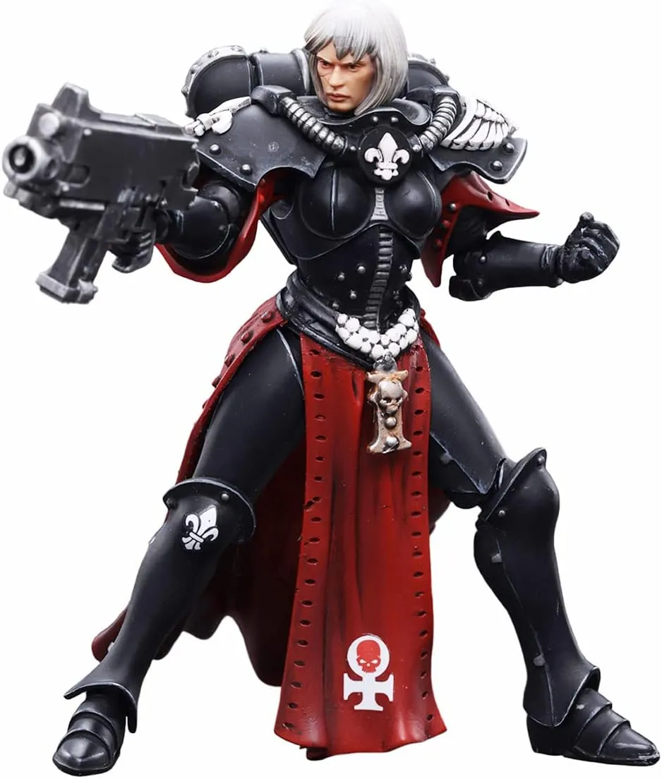 JOYTOY 1/18 Action Figures Warhammer 40k Mecha Joy Toy Model Toys Adepta Sororitas Battle Sister Sister Noyalle