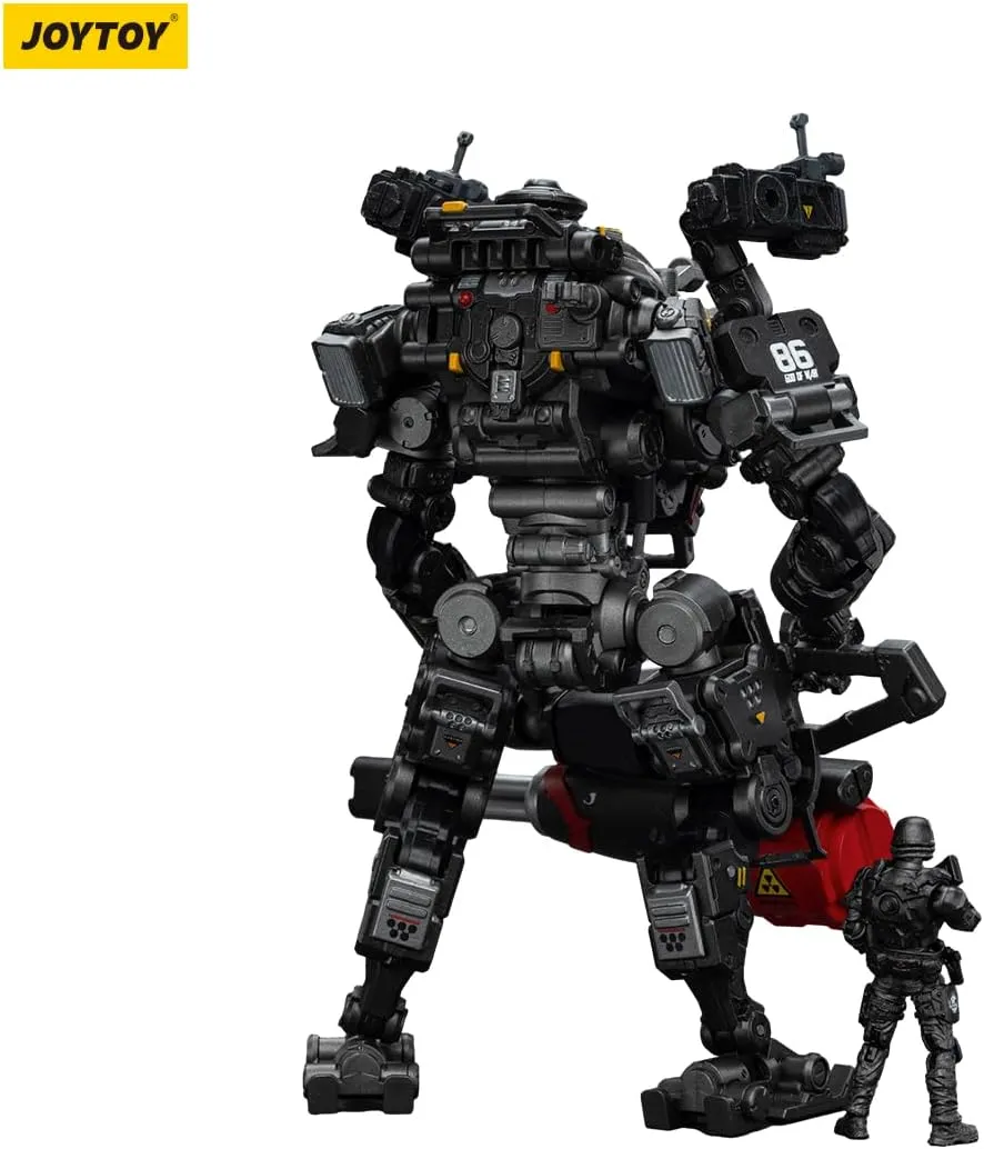 JoyToy 1/25 Action Figures Dark Source Steel Bone Mecha Army Figure Collection Military Model God of War 86-II Assault 8.7inch