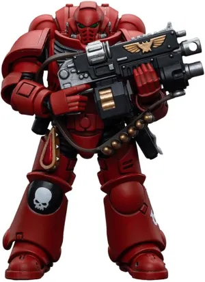 JOYTOY VVUFXQH Warhammer 40k 1/18 Blood Angels Intercessors 4.7-inch Action Figure Game Model Toy