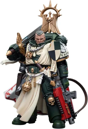 JoyToy Warhammer 40K Genuine License 1:18 Action Figure, Dark Angels Master Lazarus, 4.8in Collectible Action Figures Kits