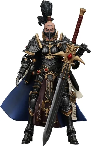 JoyToy Warhammer 40K Genuine License 1:18 Action Figure, Sisters of Silence Knight-Commander Jenetia Krole, 4.17 in Collectible Action Figures Kits