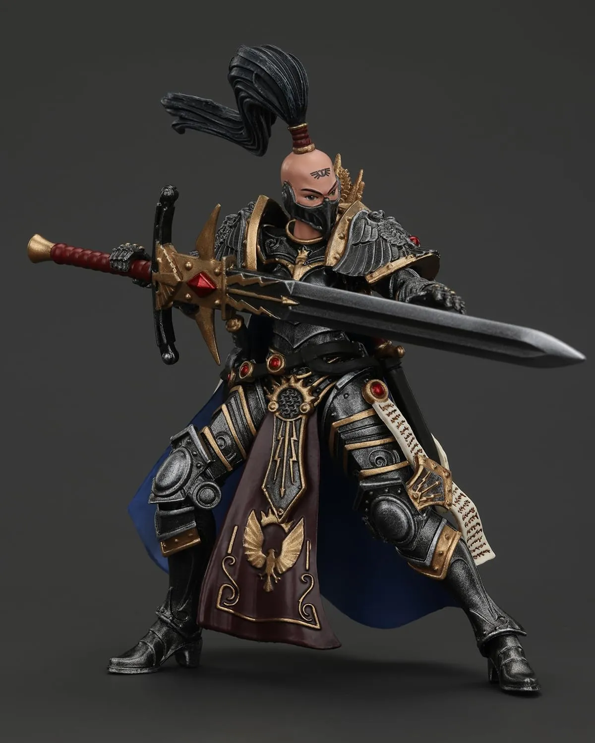 JoyToy Warhammer 40K Genuine License 1:18 Action Figure, Sisters of Silence Knight-Commander Jenetia Krole, 4.17 in Collectible Action Figures Kits