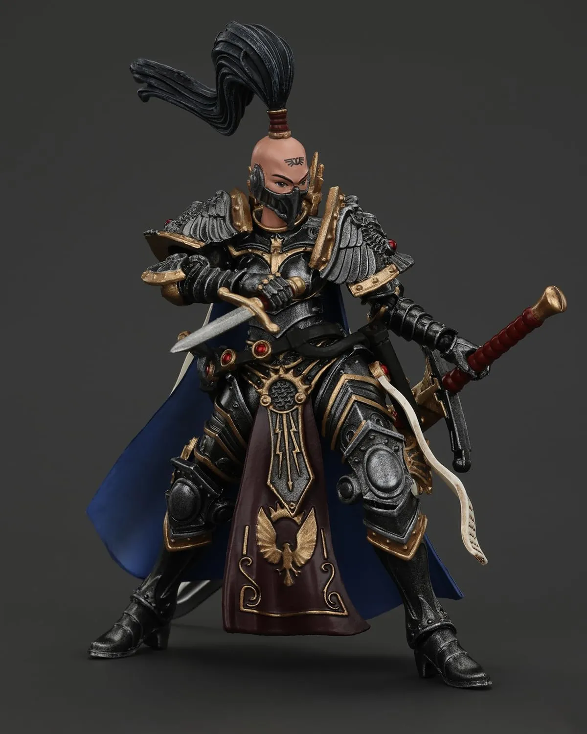 JoyToy Warhammer 40K Genuine License 1:18 Action Figure, Sisters of Silence Knight-Commander Jenetia Krole, 4.17 in Collectible Action Figures Kits