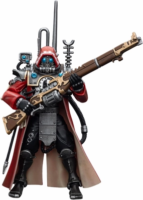 JOYTOY 1/18 Warhammer 40,000 Action Figure Adeptus Mechanicus Skitarii Ranger with Data Tether Collection Model (4 inch)