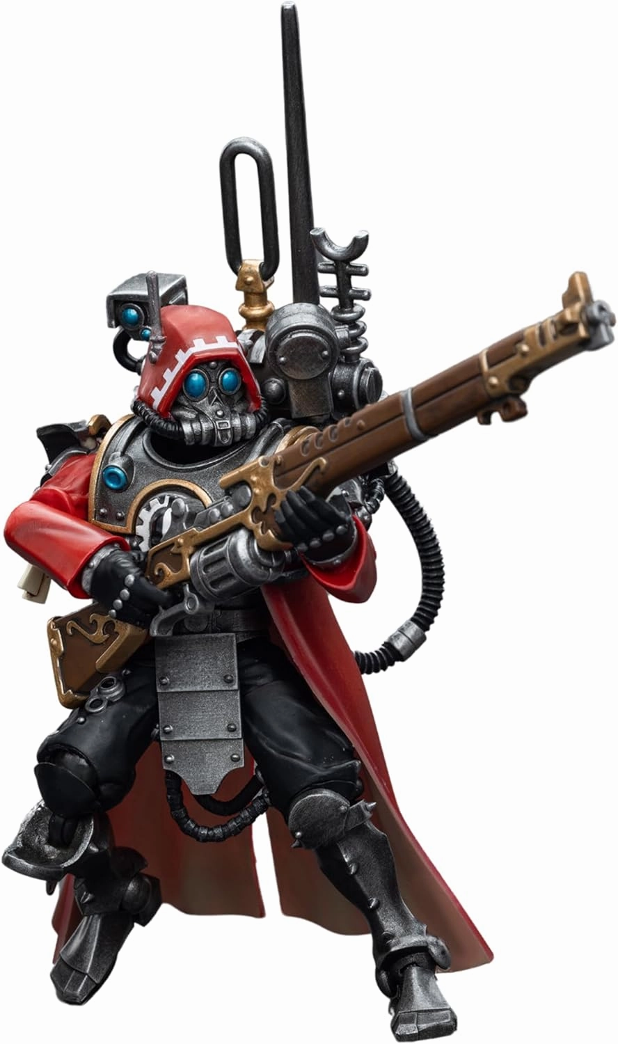 JOYTOY 1/18 Warhammer 40,000 Action Figure Adeptus Mechanicus Skitarii Ranger with Data Tether Collection Model (4 inch)