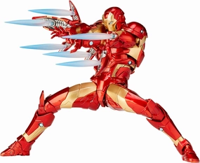 KAIYODO figurecomplex Amazing Yamaguchi Ironman Bleeding Edge Armor Iron Man About 170mm ABS & PVC Painted Action Figure