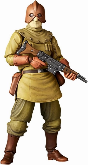 Kaiyodo Takeya Style Free-Tokiya Figurine, Nausicaa of the Valley of the Wind, Tormekia Command Soldiers, Total Height Approx. 5.9 inches (150 mm), Non-scale, PVC & ABS, Painted Action Figure