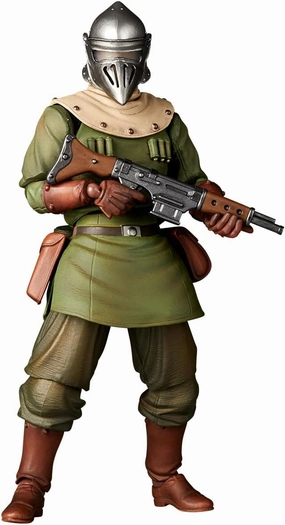 Kaiyodo Takeya-Style Free-Tokiya Figurine, Nausicaa of the Valley of the Wind, Tormekia Marine Soldier, Total Height: Approx. 5.9 inches (150 mm), Non-scale, PVC & ABS, Painted Action Figure, KT042