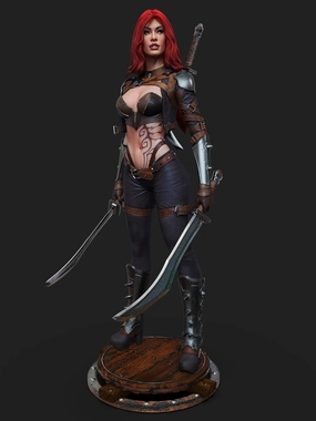 Kata.rina League O. Legends 25cm Figure/Statue, SLA/Pla Printed,Painted,Action Figure,colletible