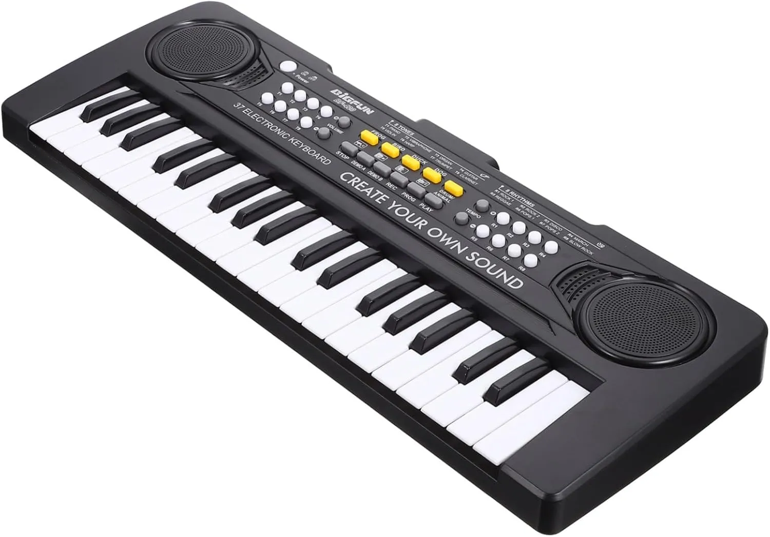 KESYOO Piano Multi Functional Electronic Keyboard with Microphone for Ages Safe and Design for Creative