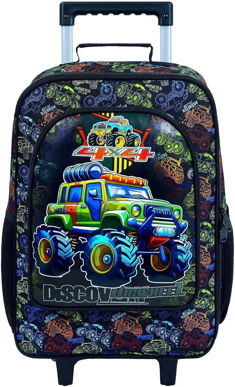 Kids Suitcase with Wheels for Girls and Boys, Rolling Carry on Luggage for Toddler Children