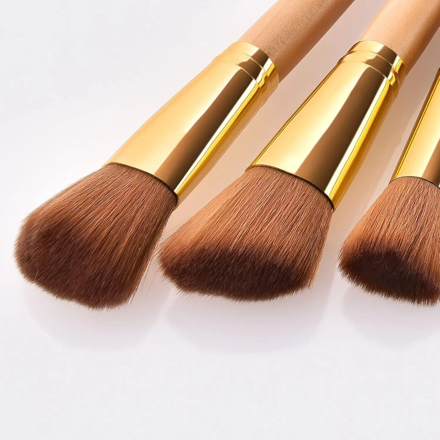 Kits Sets 10Pcs Cosmetic Mini Brush Brush Eyeshadow Tools Eyebrow Makeup Brush Anime Pencil Case, Asshown