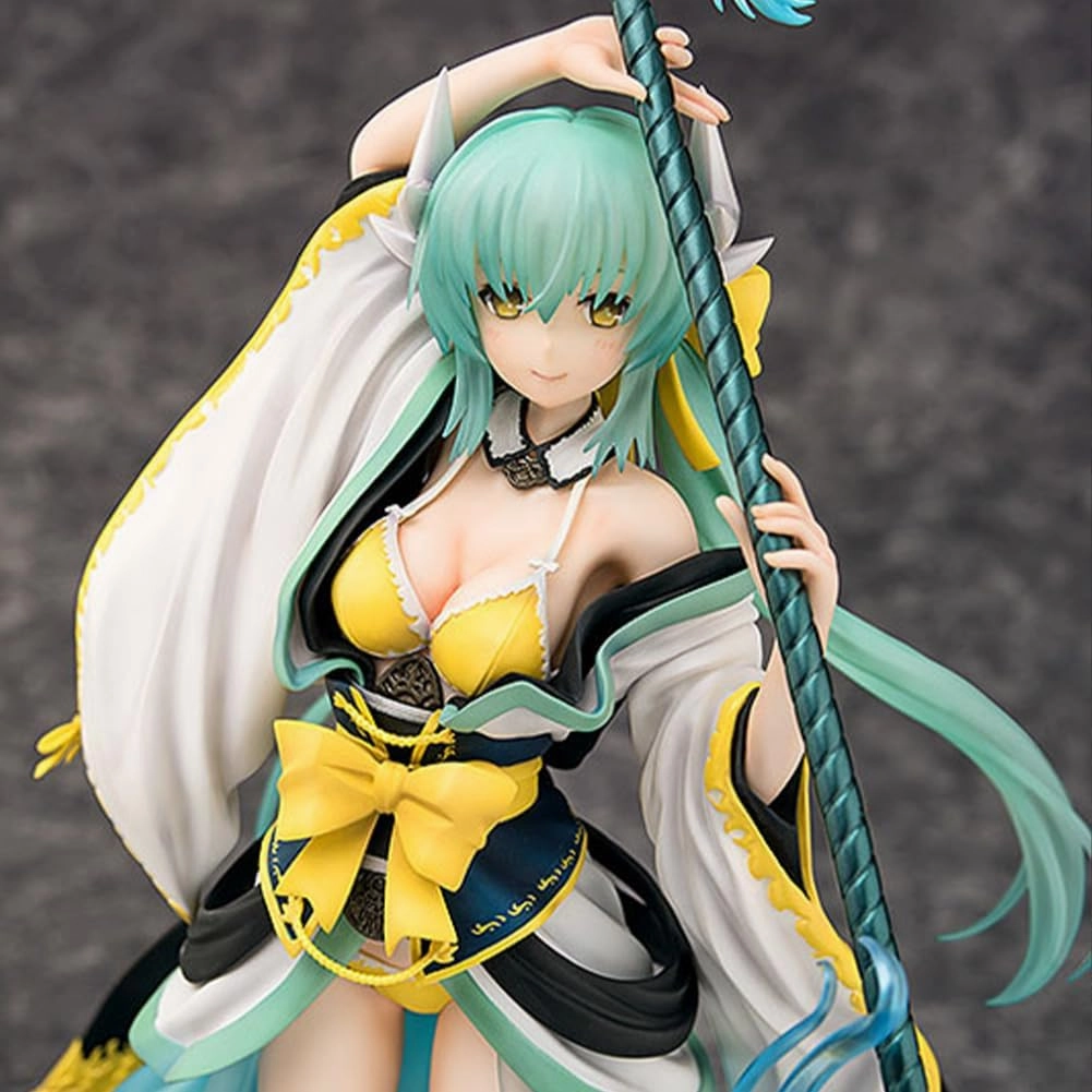 Kiyohime Figure Statue, 30cm Big Size Fighting Pose Original Painting Figure 1/6 Scale Illustration Revelation Figure Sculpture Desktop Decoration Collectible Gifts
