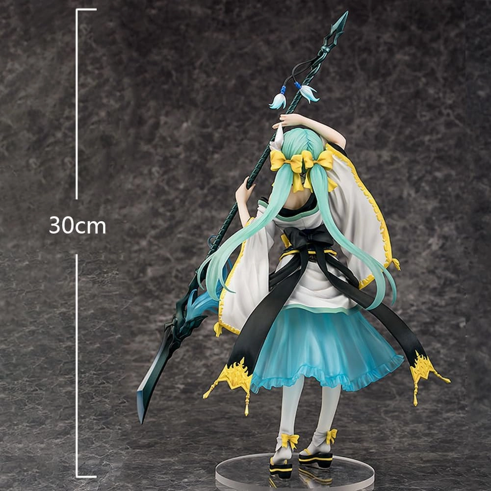 Kiyohime Figure Statue, 30cm Big Size Fighting Pose Original Painting Figure 1/6 Scale Illustration Revelation Figure Sculpture Desktop Decoration Collectible Gifts